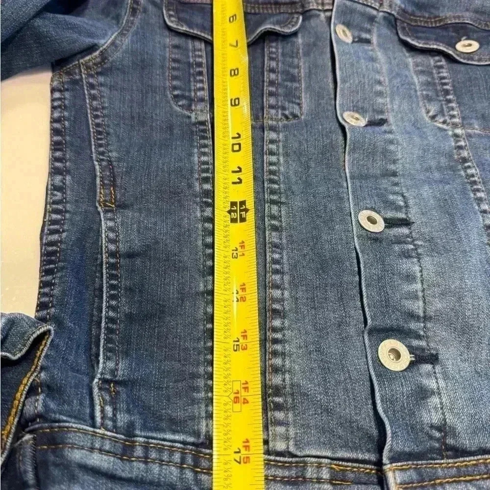 AG Jeans Adriano Goldschmied kids jean jacket size small - Picture 12 of 12